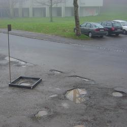 Schlagloch-Fundstellen